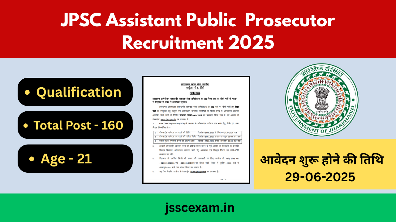 Jharkhand APO Vacancy 2025